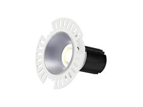 DM201862  Basy A 12 Tridonic Powered 12W 4000K 1200lm 12° CRI>90 LED Engine Silver Adjustable Recessed Spotlight, IP20